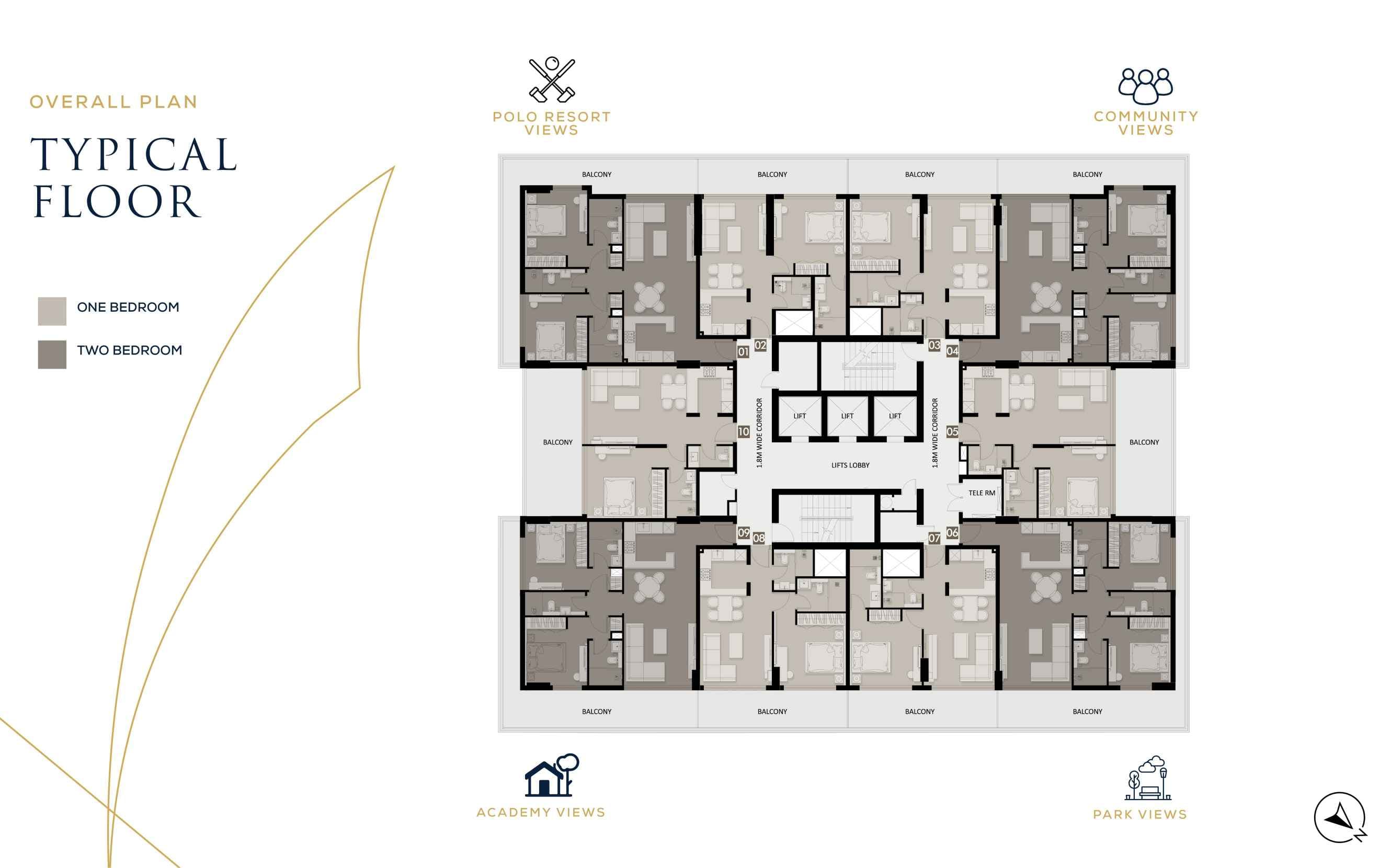 AARK Residence Typical Floor Plan