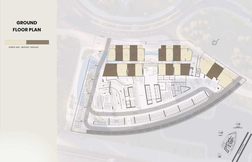 Samana Barari Heights Ground Floor Plan