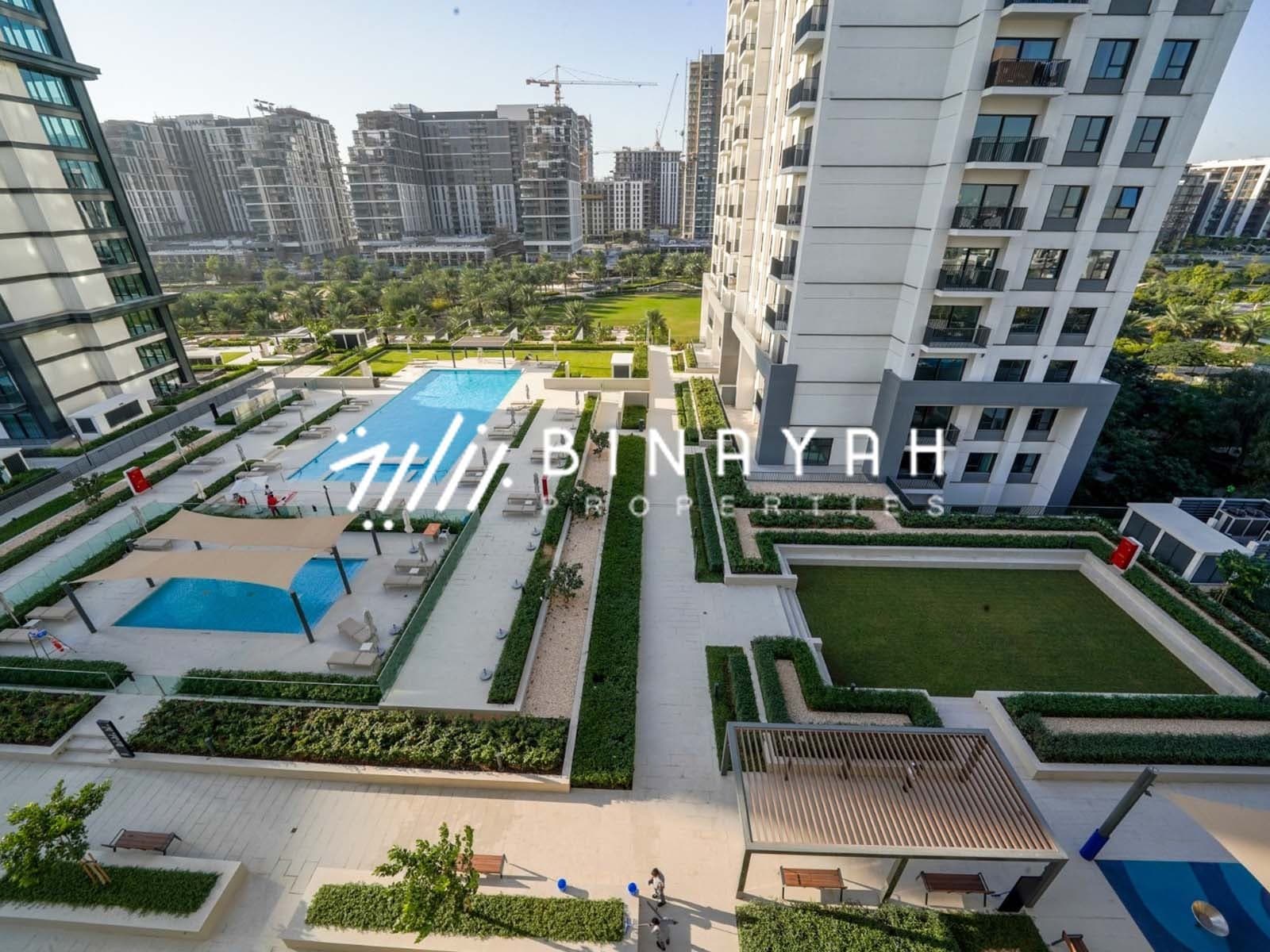 Pool & Park View | Mid Floor | Close to Mall