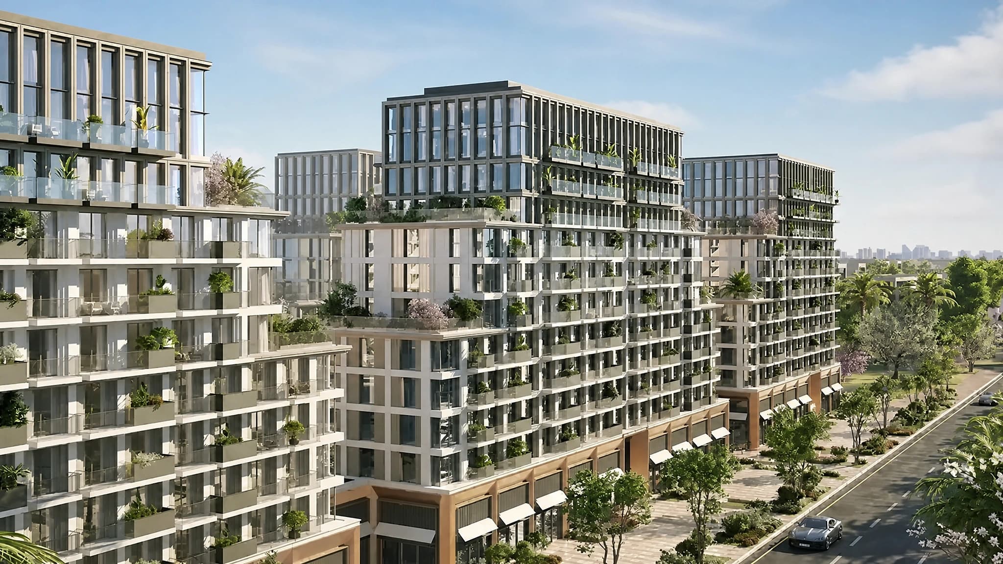 LOOM at AVENEW 888 in Dubai South exterior view
