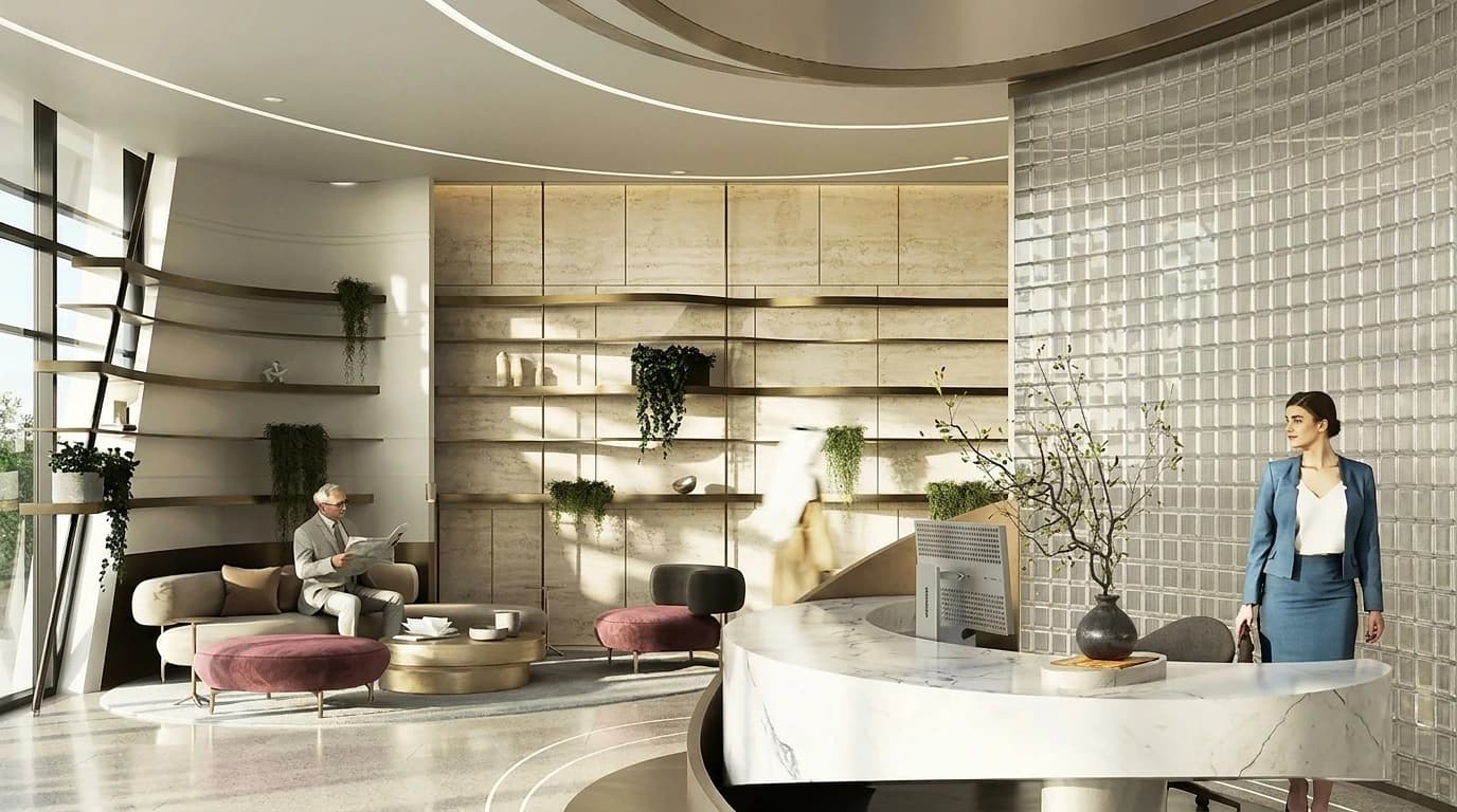 Oasis Residences at Dubai South by HZ Development exterior