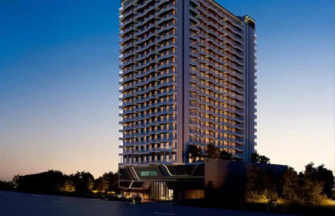 Reef 996 Dubai Production City apartment development exterior