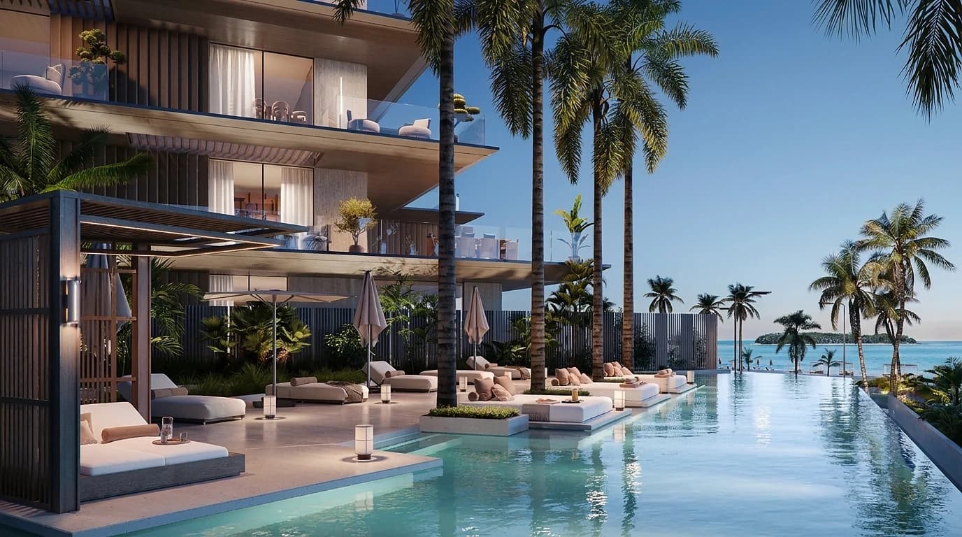 Ryah Living at Dubai Studio City contemporary apartment building