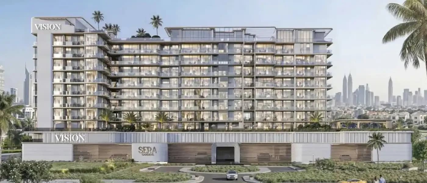 Sera Gardens by Vision in Dubai Production City exterior