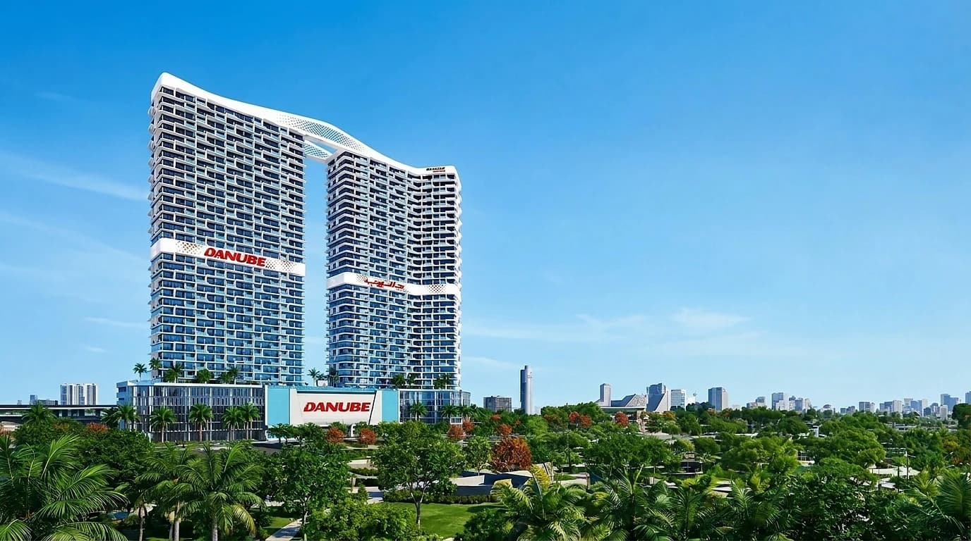 Sportz by Danube in JVC, Dubai twin high-rise towers