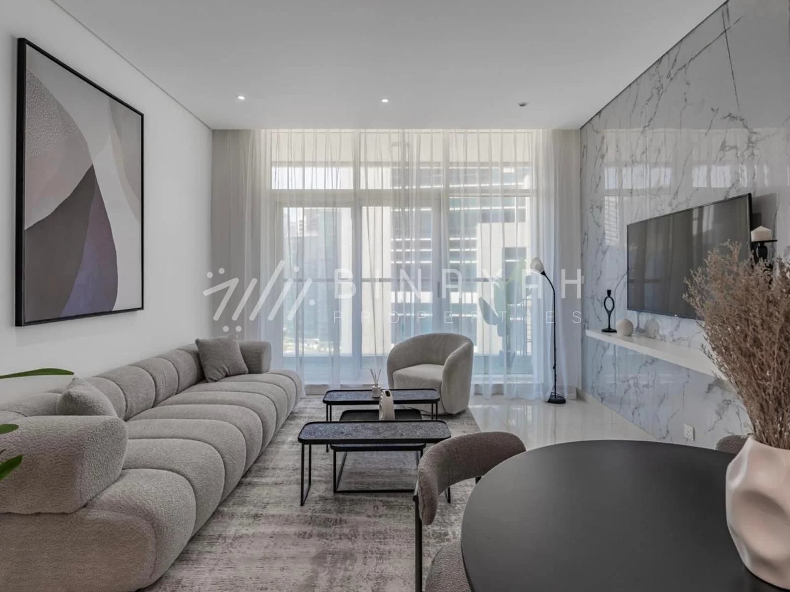 Fully Furnished Spacious Partial Canal View