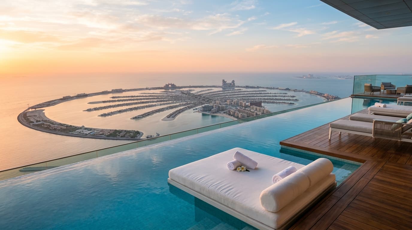 Dubai wellness events: what happens at the floating immersive breathwork session at AURA Sky Pool 210 metres up?