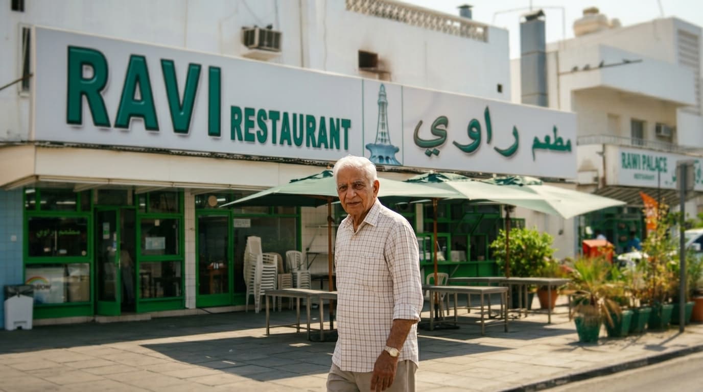 Является ли Ravi Restaurant одним из старейших ресторанов Дубая?