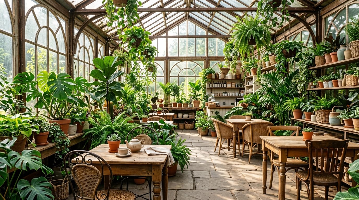 Что такое оранжерейное (greenhouse) кафе и почему это удобно в Дубае?
