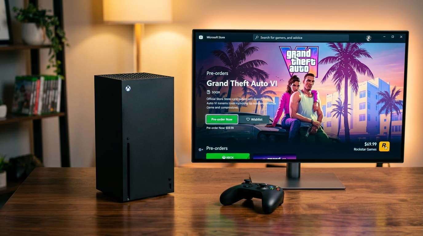 Как оформить предзаказ GTA 6 в Microsoft Store (Xbox) в ОАЭ