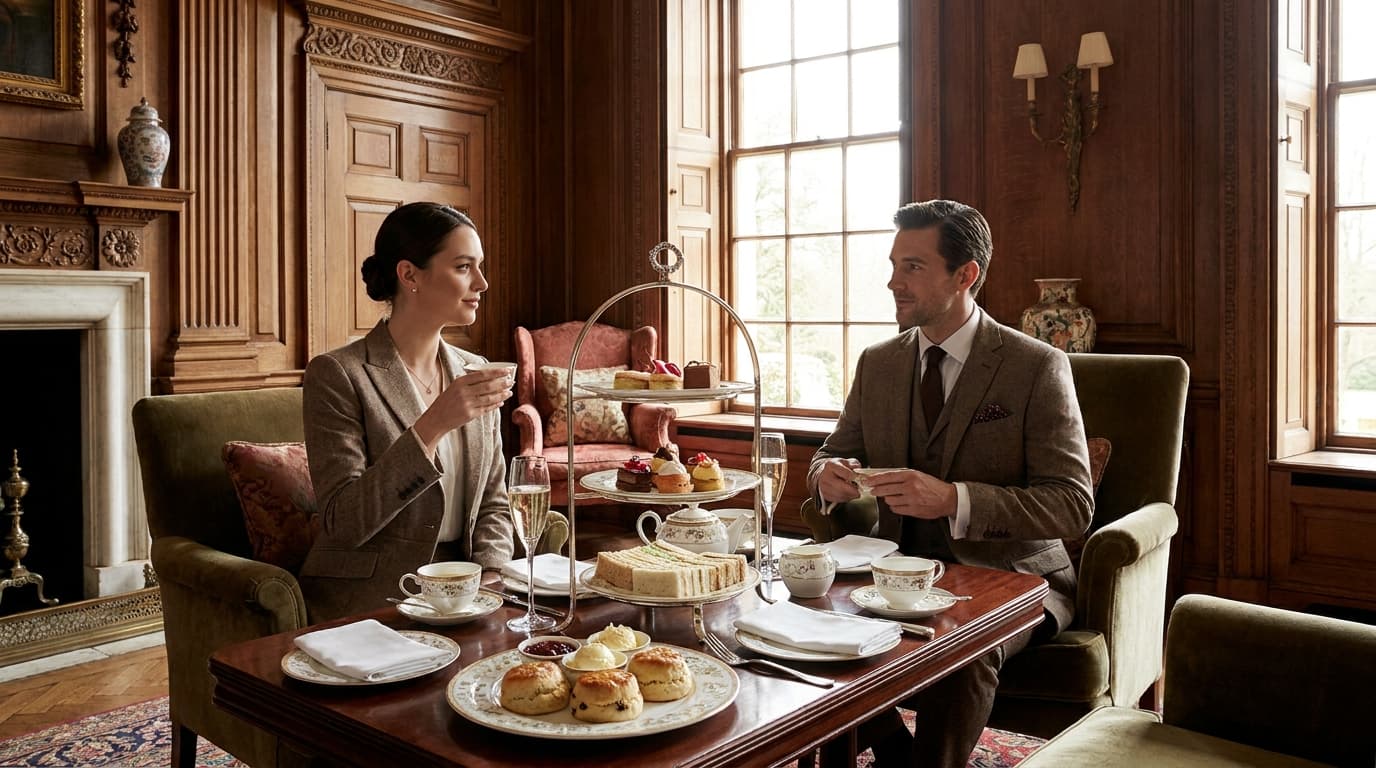 Где найти лучший afternoon tea в Абу‑Даби?