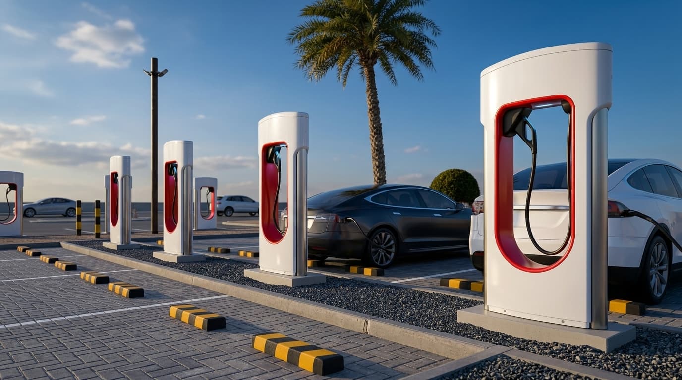 Что такое суперзарядки для EV в Дубае и как они будут работать?